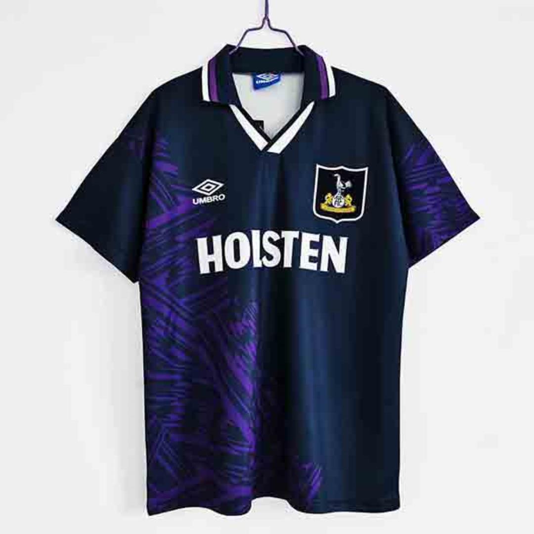 AAA Quality Tottenham 94/95 Away Dark Blue Soccer Jersey